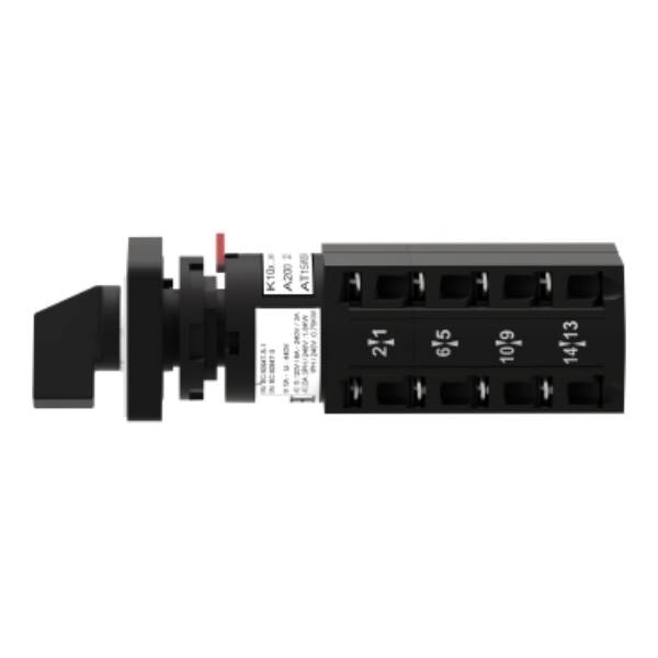 cam changeover switch - 4-pole - 60° - 10 A - for Ø 16 or 22 mm - Schneider Electric - K10H014UCH