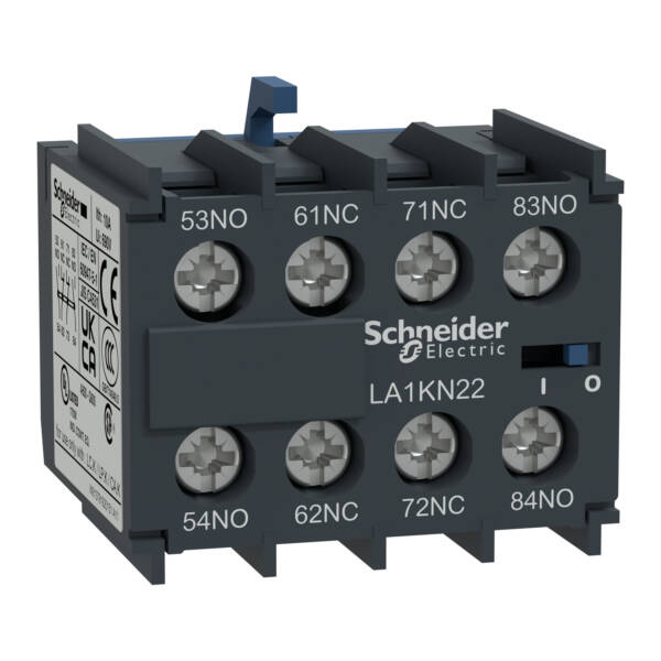 TeSys K - Auxiliary contact block - 1 NO + 3 NC - screw-clamps terminals - Schneider Electric - LA1KN13