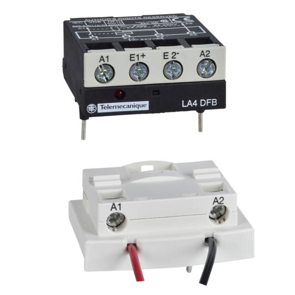 TeSys D Adapter kit low signal control for LC1/LC2 D40A…D80A - Schneider Electric - LA4DBL