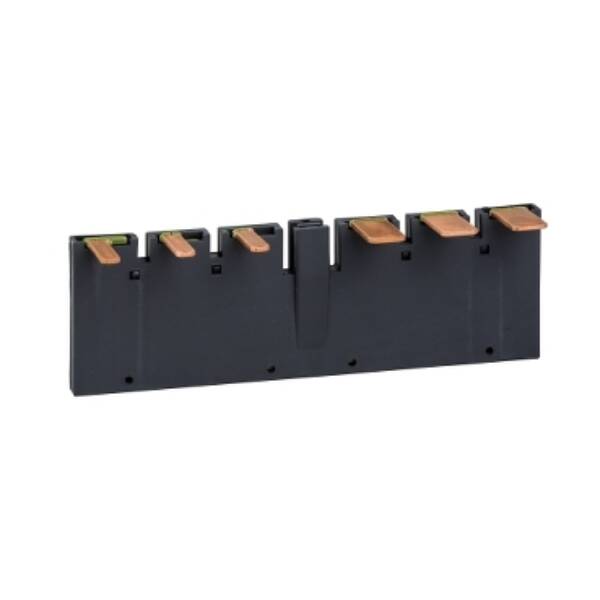 Set of power connections, parallel busbar, for 3P reversing contactors assembly, LC1D40A-D80A - Schneider Electric - LA9D65A6