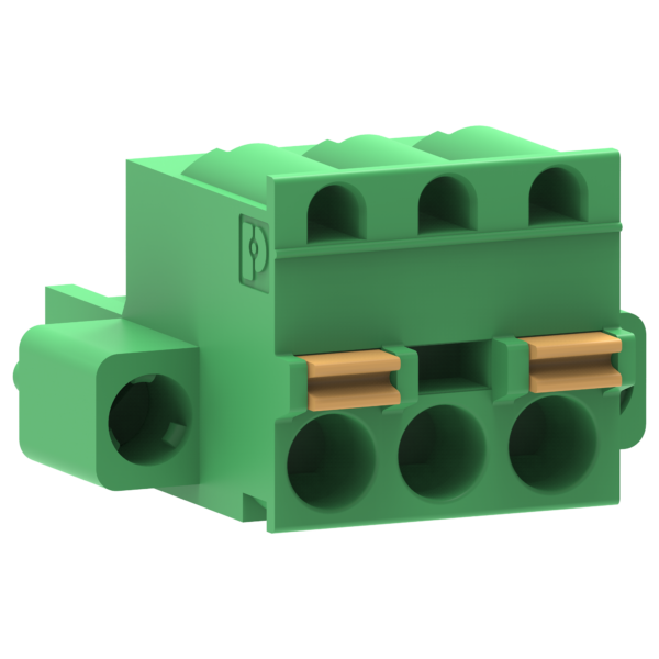 Terminal block,TeSys Giga contactor,for LC1G,control module,push-in terminals - Schneider Electric - LA9G81