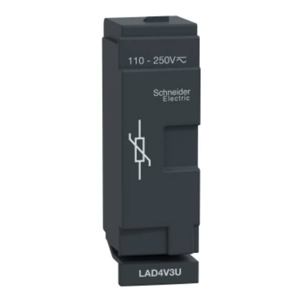 TeSys D - suppressor module - varistor - 110...250 V AC/DC - Schneider Electric - LAD4V3U