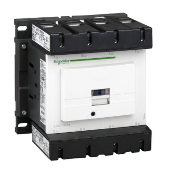 TeSys D contactor - 4P(4 NO) - AC-1 - <= 440 V 200 A - 230 V AC 50 Hz coil - Schneider Electric - LC1D115004P5