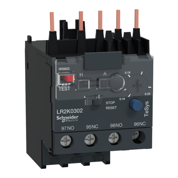 TeSys K - differential thermal overload relays - 0.16...0.23 A - class 10A - Schneider Electric - LR2K0302