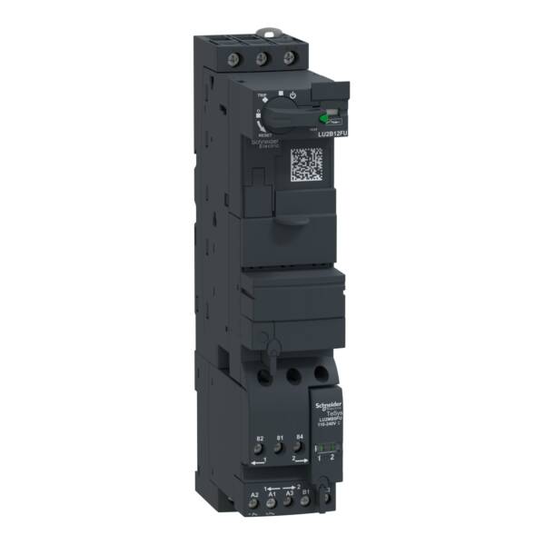 Reversing power base, TeSys U, 3P, 12A/690V, coil 110-240V AC/DC - Schneider Electric - LU2B12FU