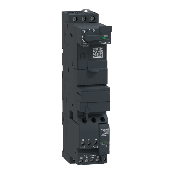 Reversing power base, TeSys U, 3P, 32A/690V, coil 24V AC - Schneider Electric - LU2B32B