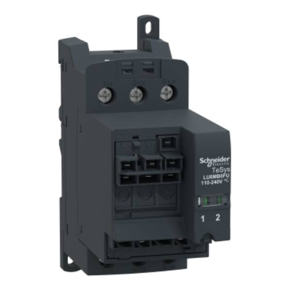 Reverser block for side mounting, TeSys U, 38A/690V, coil 110-240V AC/DC - Schneider Electric - LU6MB0FU