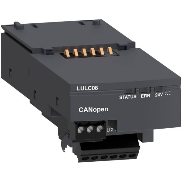 CANopen communication module - for TeSys U - 24 V DC - Schneider Electric - LULC08