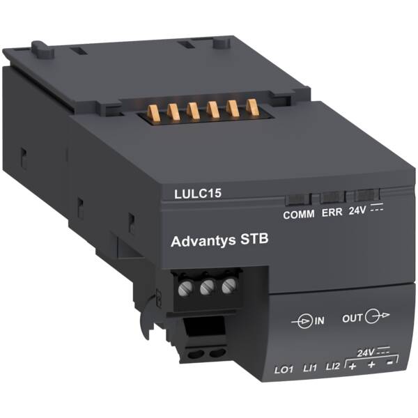 advantys STB communication module - for TeSys U - 24 V DC - Schneider Electric - LULC15