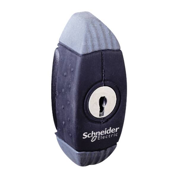 "Key handle with key 4324E for PanelSet S3D encl, attractive and ergonomic design" - Schneider Electric - NSYAEDL4324S3D