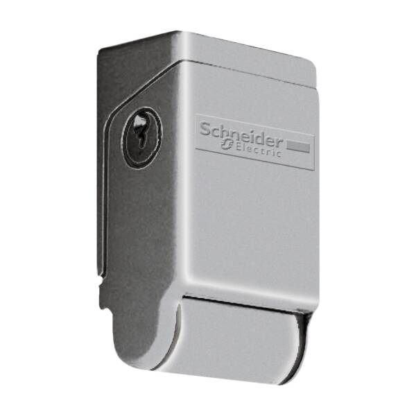 Half cylinder DIN closure system for Spacial S3D enclosure - Schneider Electric - NSYAEDLDINS3D