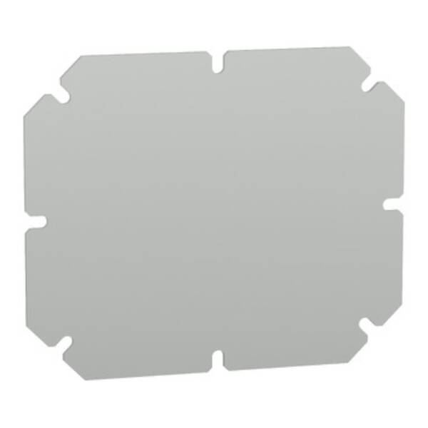 Insulating mounting plate, thickness 25 mm, For boxes of H175W150 mm - Schneider Electric - NSYAMPA1916TB