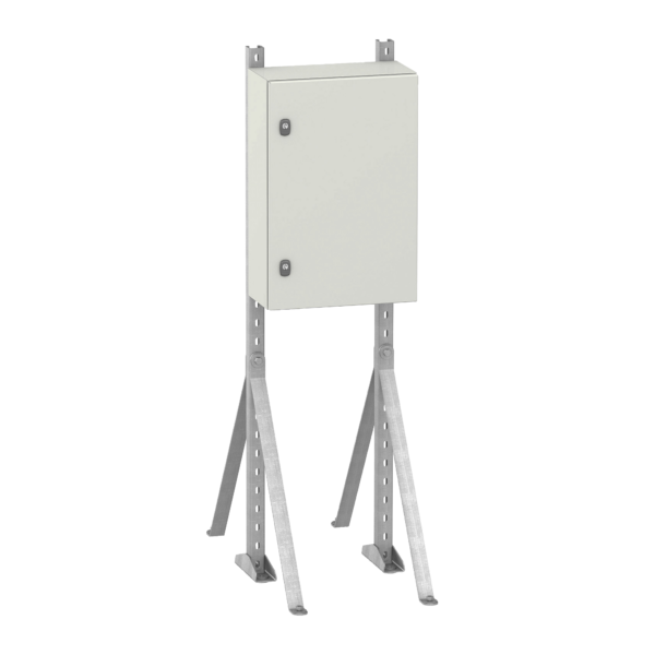 Spacial - Support bracket for enclosure D300 max. with anti-tilt kit H 1400 mm - Schneider Electric - NSYCOCNS1400