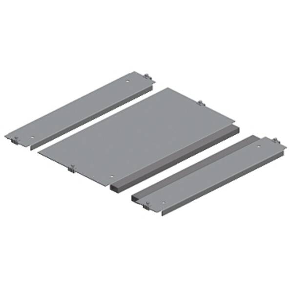 "One entry cable gland plate, PanelSeT SFN, PanelSet SF, for electrical enclosure W400 D800mm, fixed by clips" - Schneider Electric - NSYEC481
