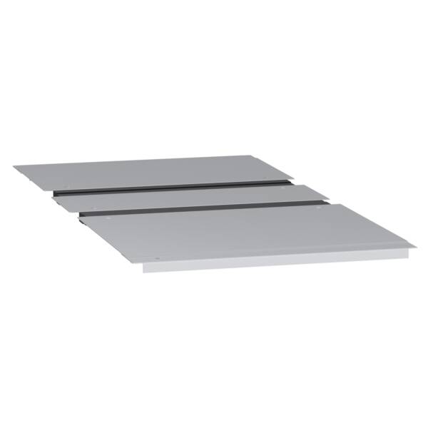 "PanelSet SF 2 entries cable gland plate - fixed by clips - 600x1000 mm" - Schneider Electric - NSYEC6102