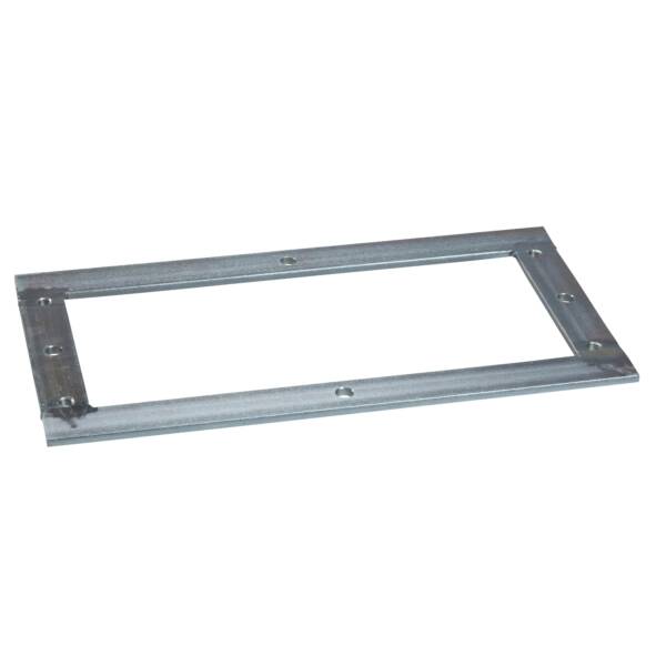 metalic floor-fixing frame for vers.PLAZ or PLAZT W1000xD420mm - Schneider Electric - NSYMFPLAZ104