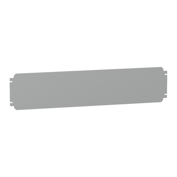 Plain mounting plate H200xW800mm made of galvanised sheet steel - Schneider Electric - NSYMM28SB