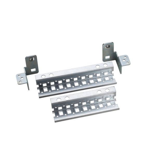 4 rails and brackets to install mounting plates in control desk D400mm - Schneider Electric - NSYMPB4SD