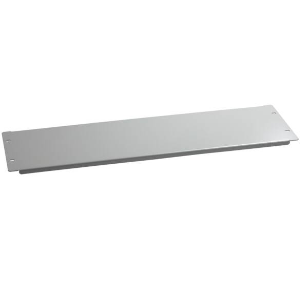 "Screwed-on plain cover plate, PanelSeT SFN, PanelSeT SF, PanelSeT SM, for electrical enclosure W800mm steel, H150mm" - Schneider Electric - NSYMPC158