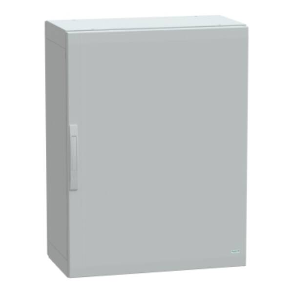 Floor standing enclosure polyester vers.PLA completely sealed 1000x750x420 IP65 - Schneider Electric - NSYPLA1074G