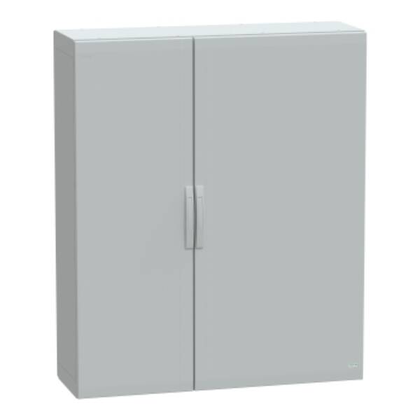 Floor standing enclosure polyester vers.PLA completely sealed 1500x1250x420 IP65 - Schneider Electric - NSYPLA15124G