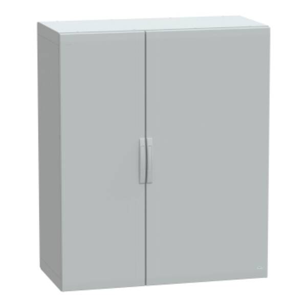 Floor standing enclosure polyester vers.PLA completely sealed 1500x1250x620 IP65 - Schneider Electric - NSYPLA15126G