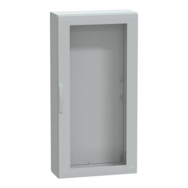 Floor standing encl. polyester vers.PLA compl.sealed 1500x750x320 IP65 glazed - Schneider Electric - NSYPLA1573TG