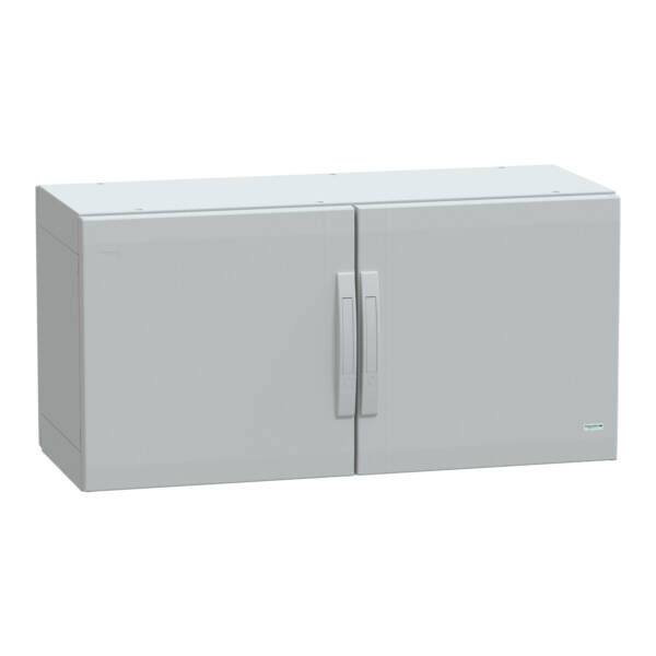 Floor standing enclosure polyester vers.PLA completely sealed 500x1000x420 IP65 - Schneider Electric - NSYPLA5104G