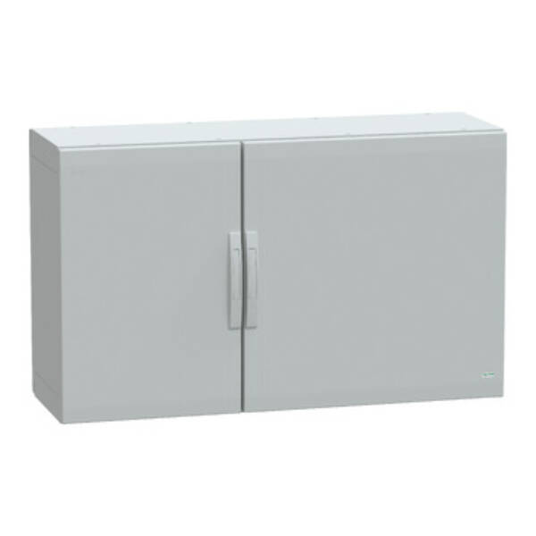 Floor standing enclosure polyester vers.PLA completely sealed 750x1250x420 IP65 - Schneider Electric - NSYPLA7124G