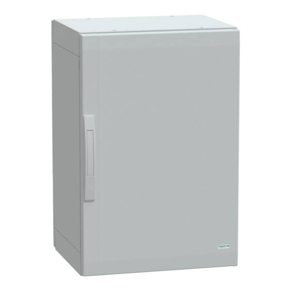 Floor standing enclosure polyester vers.PLA completely sealed 750x500x420 IP65 - Schneider Electric - NSYPLA754G