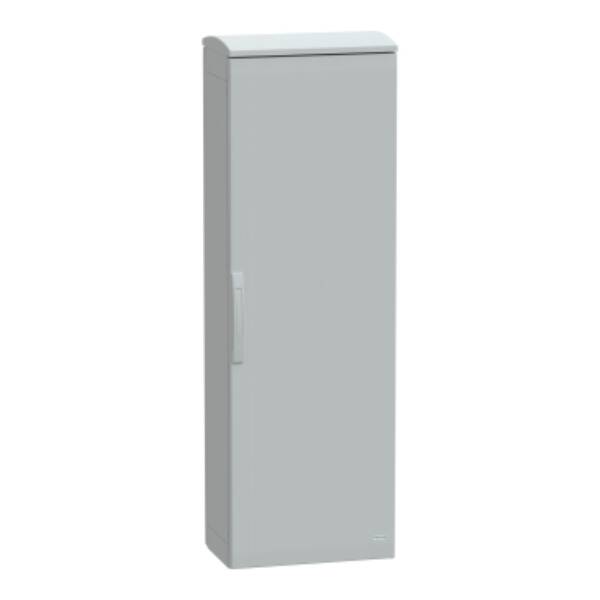 Floor standing encl. polyester vers.PLAT open top w/ canopy 1500x500x320 IP44 - Schneider Electric - NSYPLAT1553G