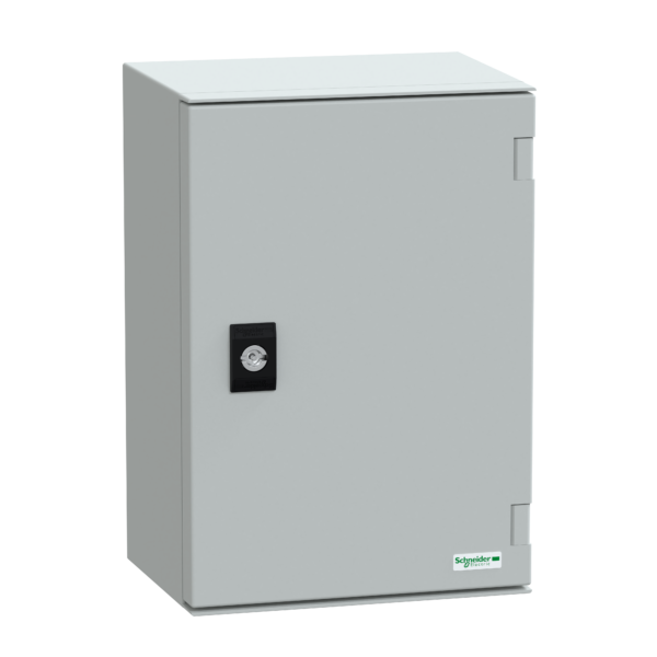 wall-mounting encl. ABS/PC monobloc IP66 H310xW215xD160mm+metal mount.plate - Schneider Electric - NSYPLM32PG