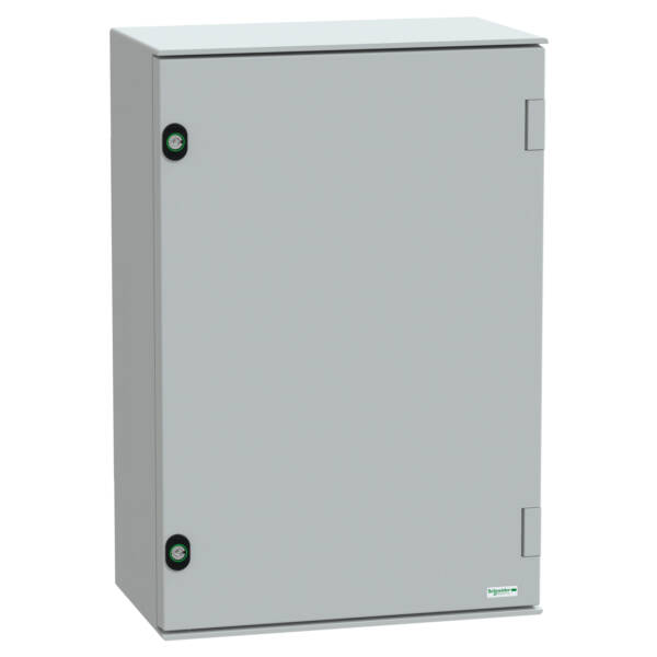 wall-mounting enclosure polyester monobloc IP66 H647xW436xD250mm - Schneider Electric - NSYPLM64G