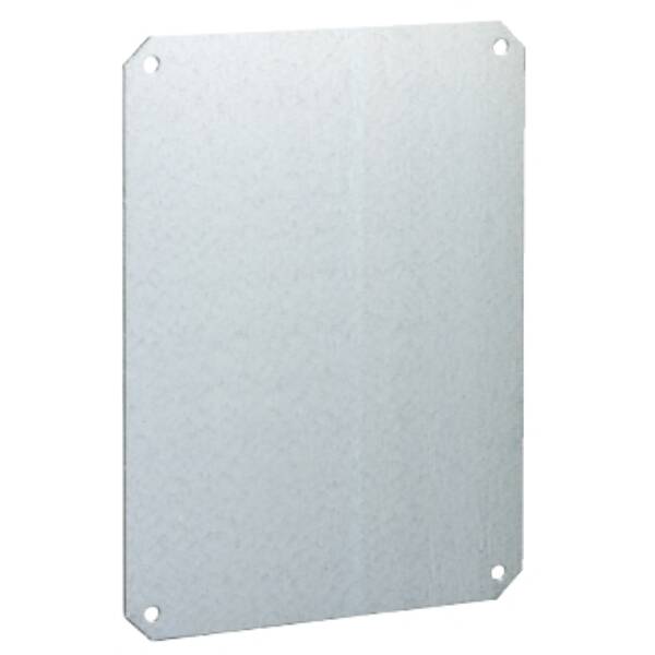 Metallic mounting plate for PLS box 27x36cm - Schneider Electric - NSYPMM2736