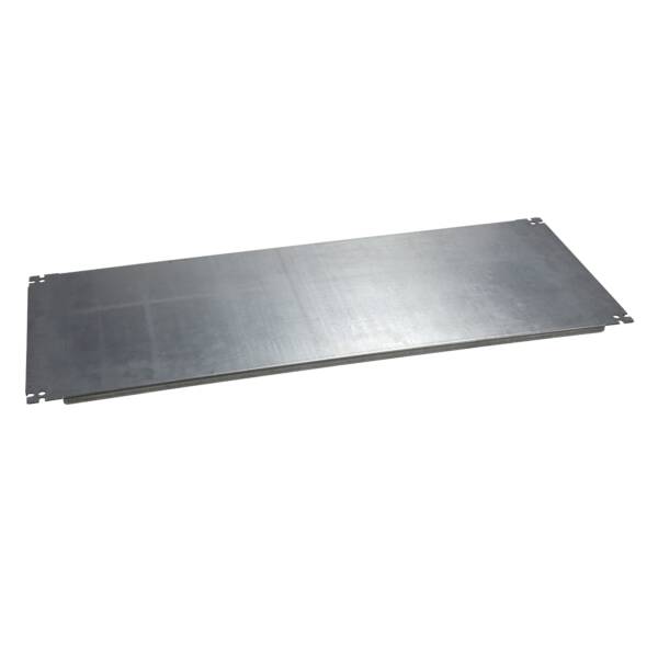 Plain partial mounting plate for control desk W1200mm - H447xW1105mm - Schneider Electric - NSYPMP45120