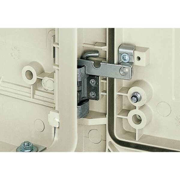 Door retainer for vers.PLA, PLAZ and PLAT -opening110º - Schneider Electric - NSYRETPLA