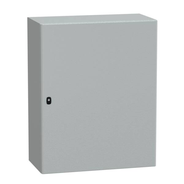 Spacial S3D plain door w/o mount.plate. H1000xW800xD400 IP66 IK10 RAL7035. - Schneider Electric - NSYS3D10840