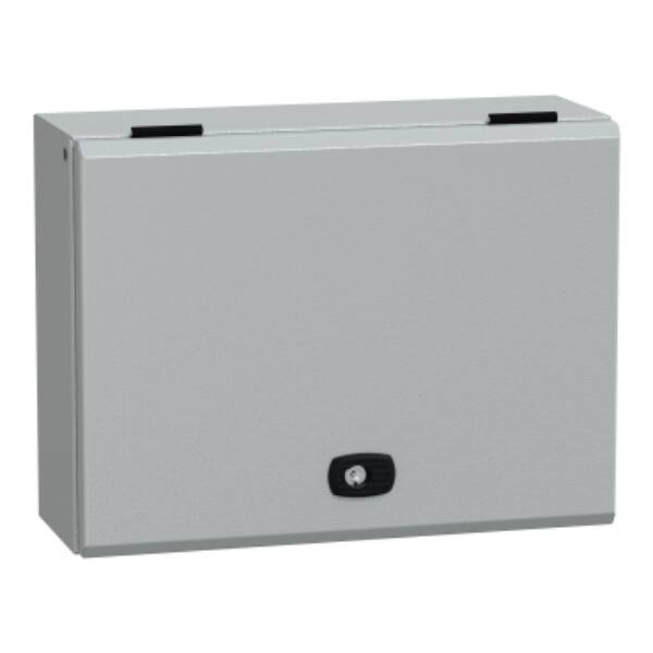 Spacial S3DB H300xW400xD150. IP66, IK10, RAL7035. No - Schneider Electric - NSYS3DB3415