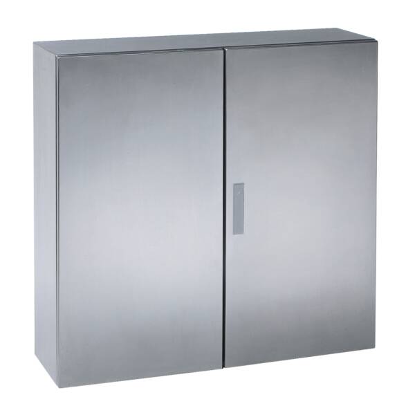"PanelSet S3X stainless 304L, Scotch Brite® finish, H1000xW1000xD300 mm." - Schneider Electric - NSYS3X101030