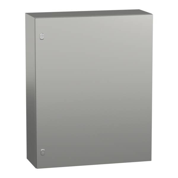 SPACIAL S3X stainless 316L, Scotch Brite® finish, H1000xW800xD300 mm. - Schneider Electric - NSYS3X10830H