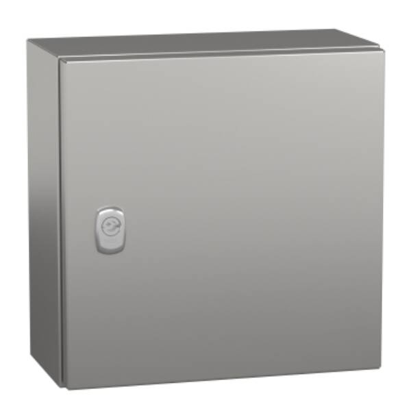 SPACIAL S3X stainless 304L, Scotch Brite® finish, H300xW300xD150 mm. - Schneider Electric - NSYS3X3315