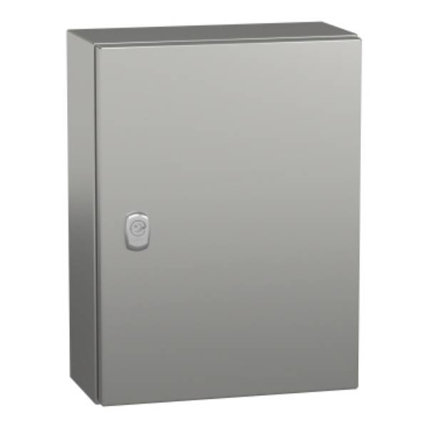 "PanelSet S3X stainless 316L, Scotch Brite® finish, H400xW300xD150 mm." - Schneider Electric - NSYS3X4315H