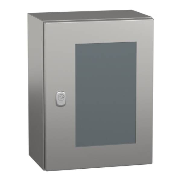 SPACIAL S3X stainless 304L, Scotch Brite® finish, H400xW300xD200 mm. - Schneider Electric - NSYS3X4320T