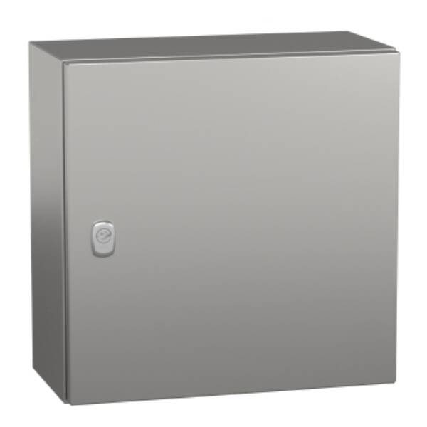 SPACIAL S3X stainless 304L, Scotch Brite® finish, H400xW400xD200 mm. - Schneider Electric - NSYS3X4420