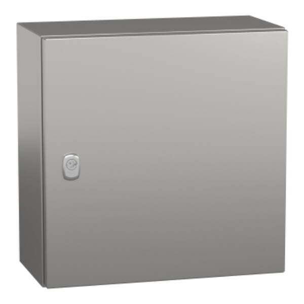 SPACIAL S3X stainless 316L, Scotch Brite® finish, H400xW400xD200 mm. - Schneider Electric - NSYS3X4420H