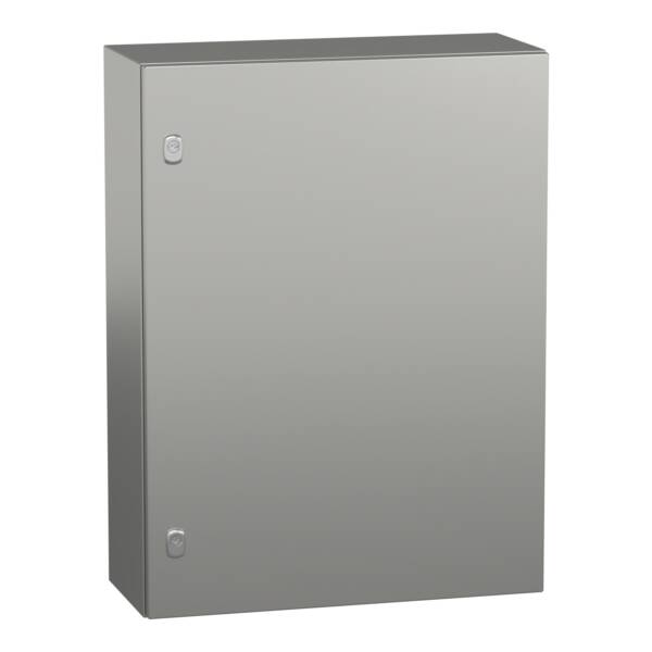 SPACIAL S3X stainless 316L, Scotch Brite® finish, H800xW600xD250 mm. - Schneider Electric - NSYS3X8625H