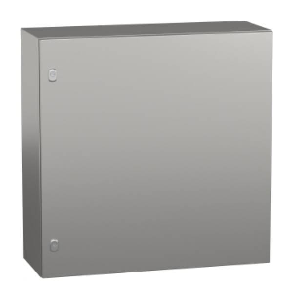 SPACIAL S3X stainless 304L, Scotch Brite® finish, H800xW800xD300 mm. - Schneider Electric - NSYS3X8830