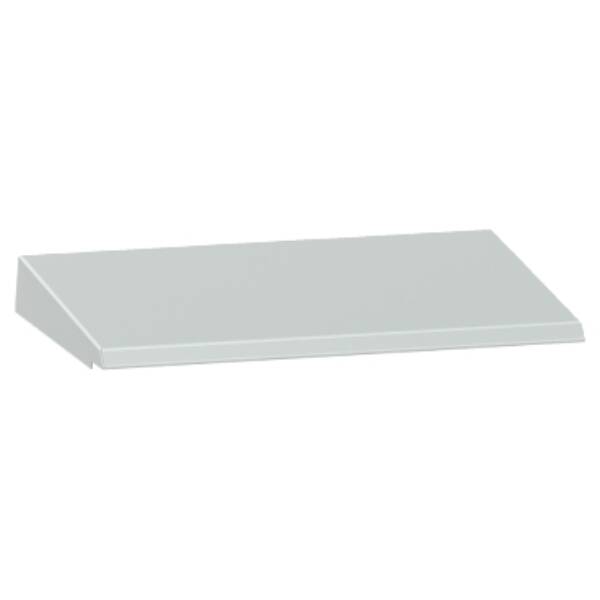 Stainless canopy 304L for Spacial SM, Scotch Brite® finish, for enclosures W1000xD300 mm - Schneider Electric - NSYSCMX10030