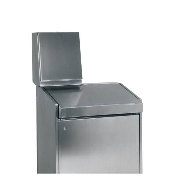 Modular stainless console 304L, Scotch Brite® finishing, W400xD200 mm. - Schneider Electric - NSYSDCX42