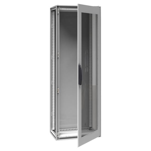 Spacial SFP 2000x700x500mm, IP 55, RAL7035, glazed door for Prisma P system - Schneider Electric - NSYSFP20750T